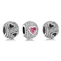 Pandora Charm-Captivated By Love-Cubic Zirconia Outlet Pandora Charm-Captivated By Love-Cubic Zirconia Outlet