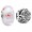 Pandora Charm-Cherry Blossom Floral-Silver Outlet