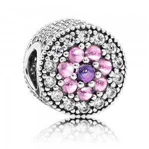 Pandora Charm-Dazzling Floral Floral Outlet