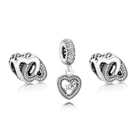 Pandora Charm-Entwined Love-CZ Outlet Pandora Charm-Entwined Love-CZ Outlet