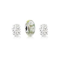 Pandora Charm-Forever Floral Floral-Pave CZ Outlet Pandora Charm-Forever Floral Floral-Pave CZ Outlet