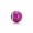 Pandora Charm-Geometric Facets-Synthetic Ruby Outlet