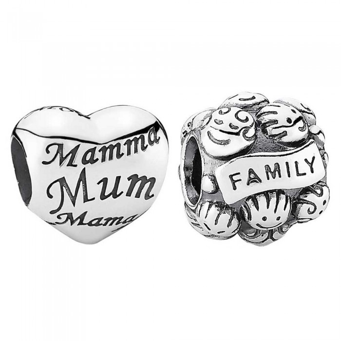 Pandora Charm-Heart Of The Family Family Outlet
