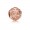 Pandora Charm-Hearts Filigree-Rose-Clear CZ Outlet