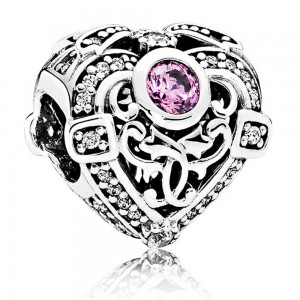 Pandora Charm-Hearts Of Freedom Love-Pave CZ Outlet