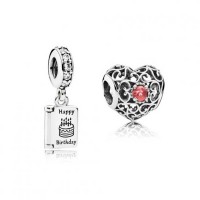Pandora Charm-January Birthday Birthstone Outlet Pandora Charm-January Birthday Birthstone Outlet