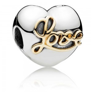 Pandora Charm-Locked Hearts Love Outlet