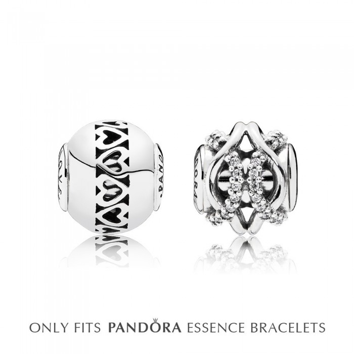 Pandora Charm-Love-CZ-Sterling Silver Outlet