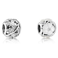 Pandora Charm-Luminous Floral Floral-Pave CZ Outlet Pandora Charm-Luminous Floral Floral-Pave CZ Outlet
