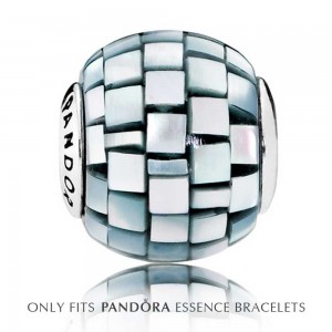 Pandora Charm-Mosaic-Pave CZ-Mother Of Pearl Outlet