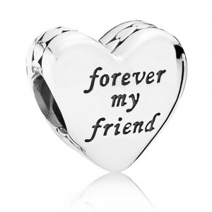 Pandora Charm-Mother And Friend Heart Family Outlet
