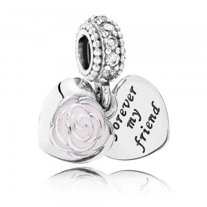 Pandora Charm-Mothers Rose Family-CZ-Rose Outlet