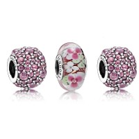 Pandora Charm-Oriental Bloom Floral-Silver Outlet Pandora Charm-Oriental Bloom Floral-Silver Outlet