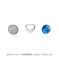 Pandora Charm-Petite Memories December Blue Crystal Birthstone Locket Outlet Pandora Charm-Petite Memories December Blue Crystal Birthstone Locket Outlet