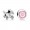 Pandora Charm-Pink Baby Pram Baby-Cubic Zirconia Outlet