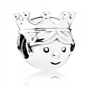 Pandora Charm-Prince Fairytale-Pave CZ-Sterling Silver Outlet