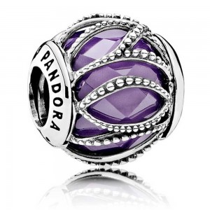 Pandora Charm-Radiant Lines-Cubic Zirconia Outlet