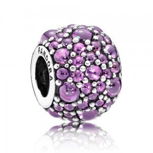 Pandora Charm-Shimme Droplets Floral-Cubic Zirconia Outlet