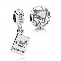 Pandora Charm-Silver World Tour Travel Outlet Pandora Charm-Silver World Tour Travel Outlet