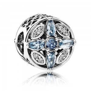 Pandora Charm-Winter Moments Love-Cubic Zirconia-Silver Outlet