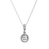 Pandora Necklace-Grandmother Family-Clear CZ-Silver Outlet Pandora Necklace-Grandmother Family-Clear CZ-Silver Outlet