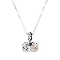 Pandora Necklace-Mothers Rose Family Outlet