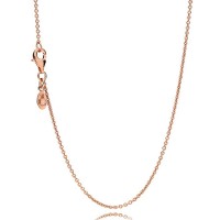 Pandora Necklace-Chain-Rose Gold Outlet Pandora Necklace-Chain-Rose Gold Outlet