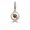 Pandora Necklace-Football Dangle-Mixed Enamel Outlet