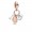 Pandora Necklace-I Love You Dangle-Rose Red CZ Outlet