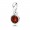 Pandora Necklace-January Birthstone Garnet Droplet Birthstone Pendant Outlet