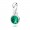 Pandora Necklace-May Droplet Green Crystal Birthstone Pendant Outlet