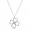 Pandora Necklace-Petals Of Love Pendant-Pave CZ Outlet