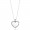 Pandora Necklace-Petite Memories Floating Heart Love Locket Outlet