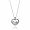 Pandora Necklace-Petite Memories Floating Heart Loving Love Locket Outlet