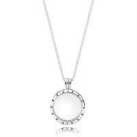 Pandora Necklace-Petite Memories Floating Locket G47899 Outlet Pandora Necklace-Petite Memories Floating Locket G47899 Outlet
