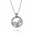 Pandora Necklace-Silver April Petite Memories Birthstone Locket Outlet