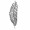 Pandora Necklace-Silver Feather Micro Feather Pendant Outlet