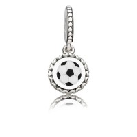 Pandora Necklace-Soccer Dangle-Mixed Enamel Outlet Pandora Necklace-Soccer Dangle-Mixed Enamel Outlet