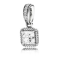 Pandora Necklace-Timeless Elegance Pendant-Pave CZ Outlet Pandora Necklace-Timeless Elegance Pendant-Pave CZ Outlet