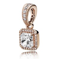 Pandora Necklace-Timeless Elegance Pendant-Rose Gold Outlet Pandora Necklace-Timeless Elegance Pendant-Rose Gold Outlet