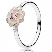 Pandora Ring-Blooming Dahlia Floral-Sterling Silver Outlet Pandora Ring-Blooming Dahlia Floral-Sterling Silver Outlet