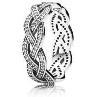 Pandora Ring-Braided Band Outlet Pandora Ring-Braided Band Outlet