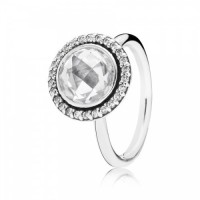 Pandora Ring-Faceted-Sterling Silver Outlet Pandora Ring-Faceted-Sterling Silver Outlet