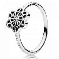 Pandora Ring-Floral Daisy Lace Floral Outlet Pandora Ring-Floral Daisy Lace Floral Outlet