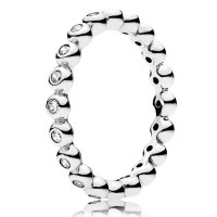 Pandora Ring-For Eternity-Pave CZ Outlet Pandora Ring-For Eternity-Pave CZ Outlet