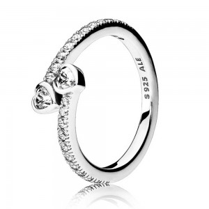 Pandora Ring-Forever Hearts Love Outlet