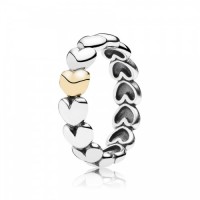 Pandora Ring-Large Heart Love-Gold Outlet Pandora Ring-Large Heart Love-Gold Outlet
