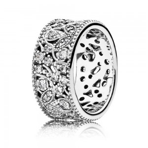Pandora Ring-Leaves Band Outlet