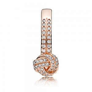 Pandora Ring-Love Knot-Rose Gold Outlet