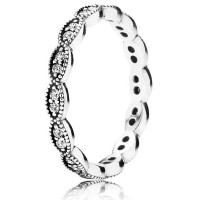Pandora Ring-Oval Leaves Band Outlet Pandora Ring-Oval Leaves Band Outlet
